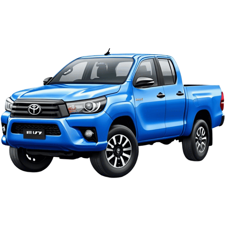 Toyota Hilux - Toyota (Model Year: 2021) (Iconic colour: Blue) emoji