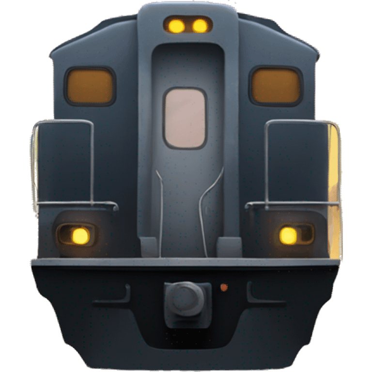 Night train emoji