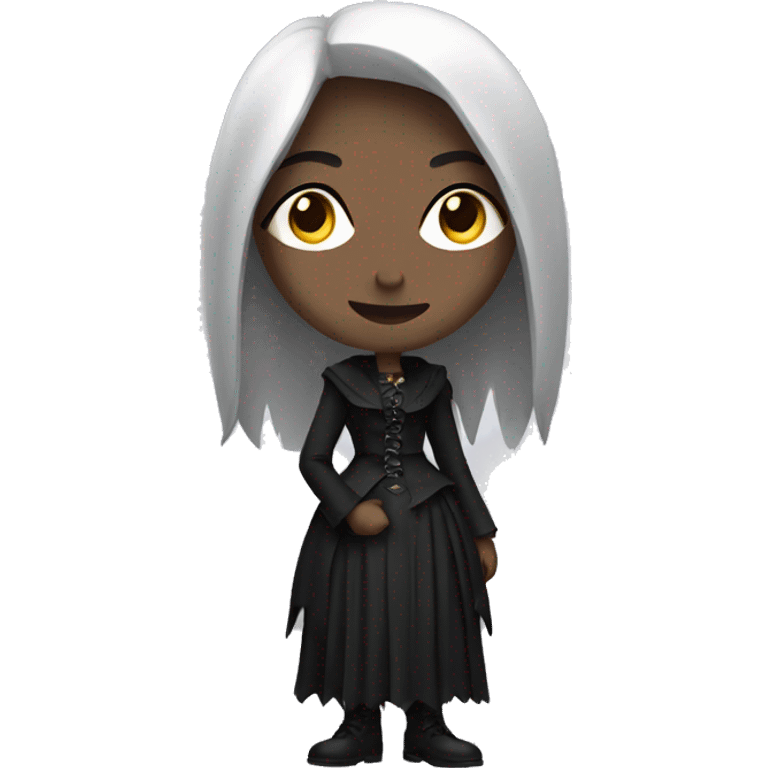 Gothic woman standing emoji