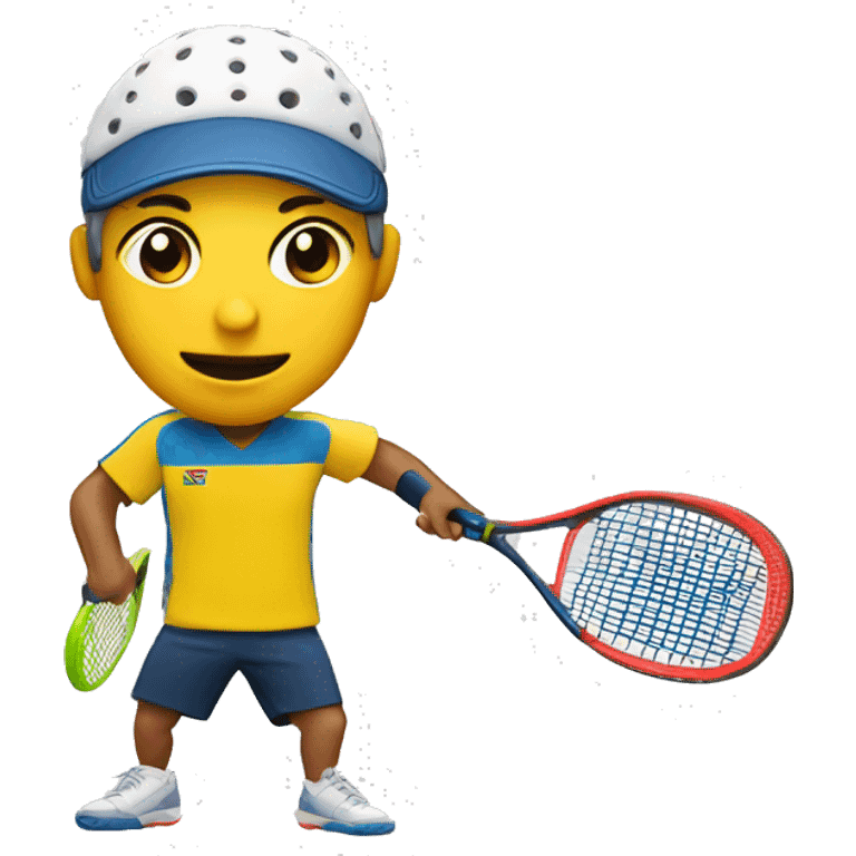 Padel player emoji