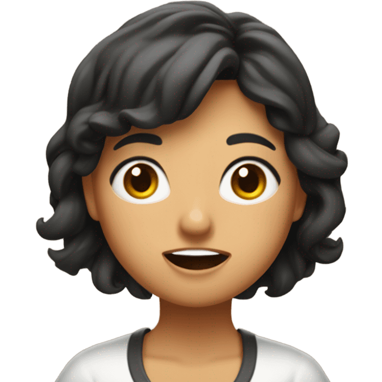 Wendy Guevara saying ¡ESO MAMONA! emoji