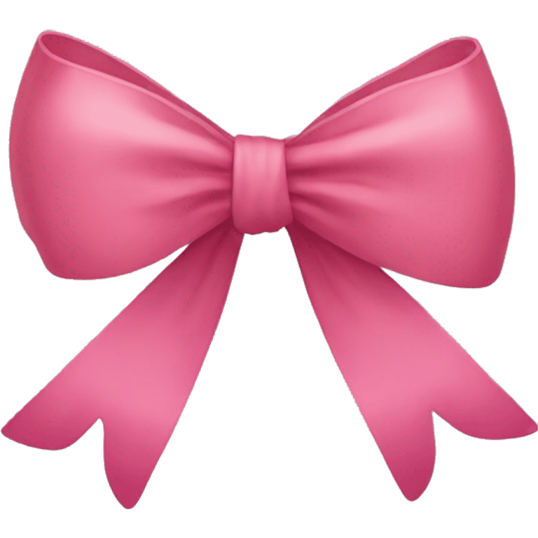 Coquette bow emoji