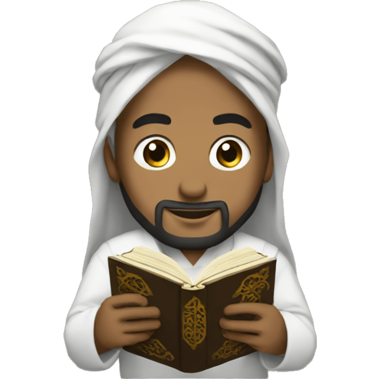  Muhammad and his Quran emoji