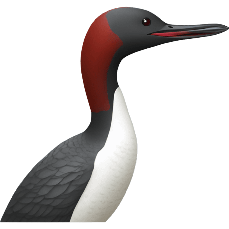 Red-throated loon emoji