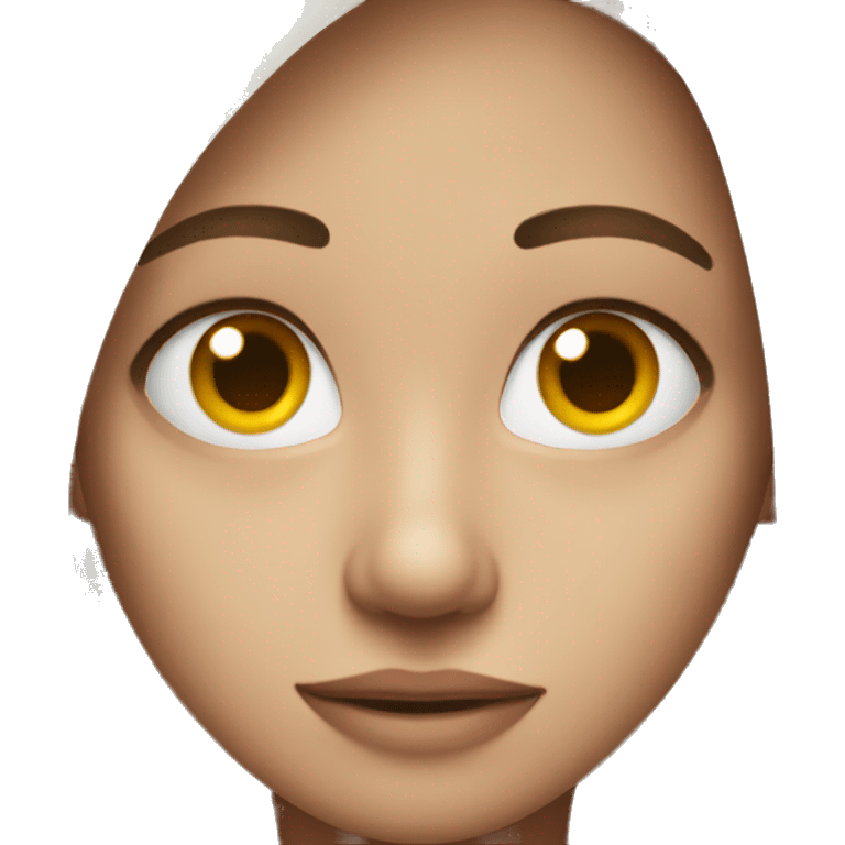 A emoji side eyeing emoji