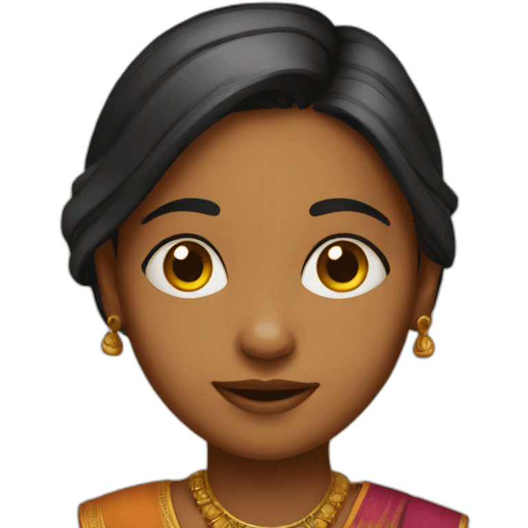 indian girl emoji