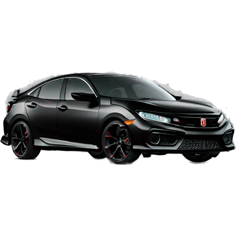 2023 civic si black emoji