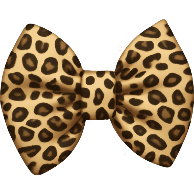 leopard bow emoji