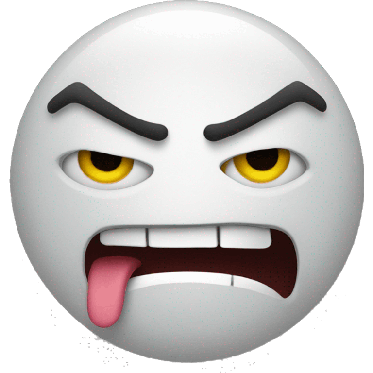 angry and happy face emoji