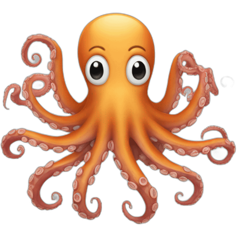 octopus happy emoji