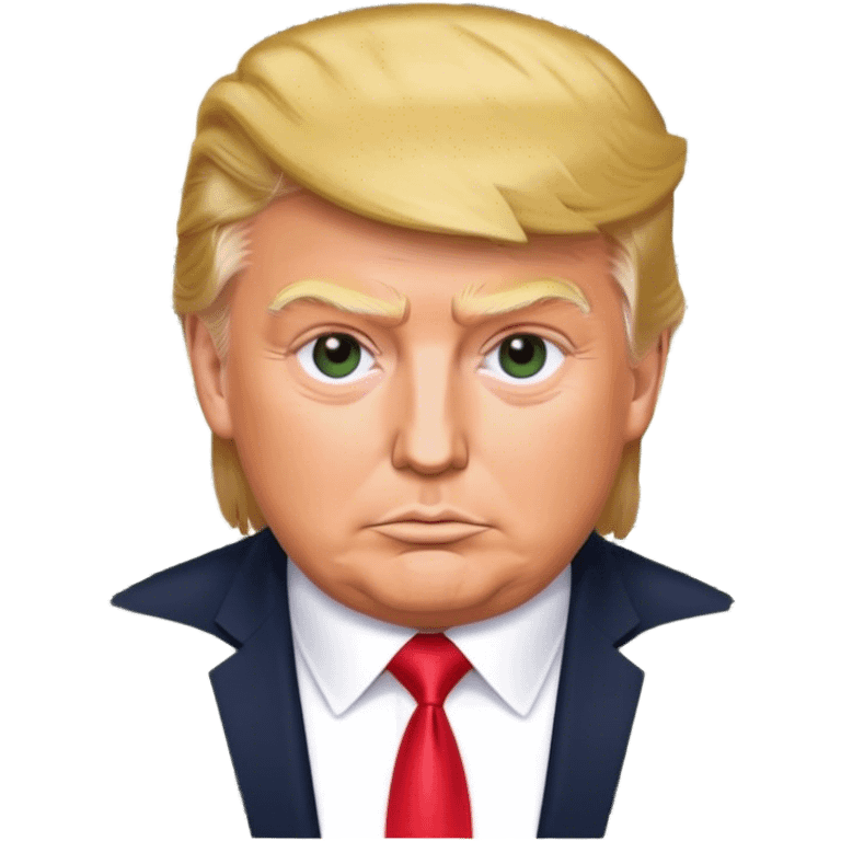 money with face of Donald Trump emoji