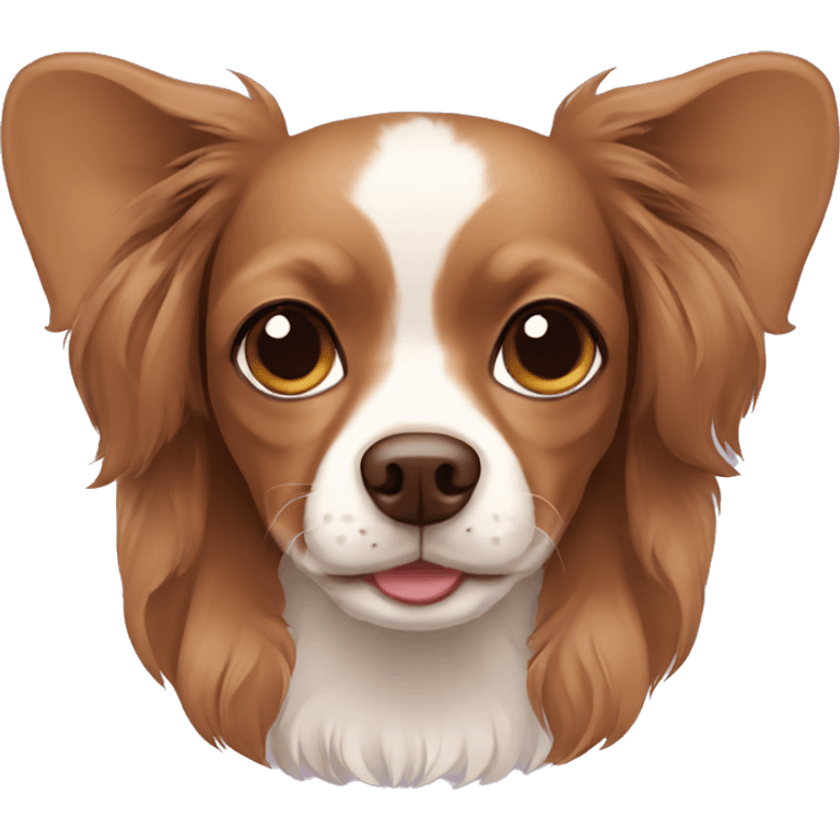 Brown Chihuahua spaniel emoji