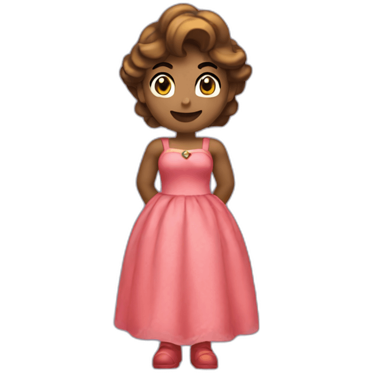 mario in a dress emoji