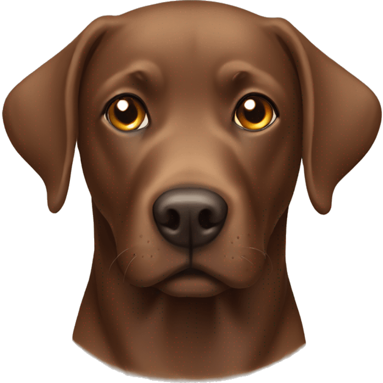 Brown Labrador Dog emoji