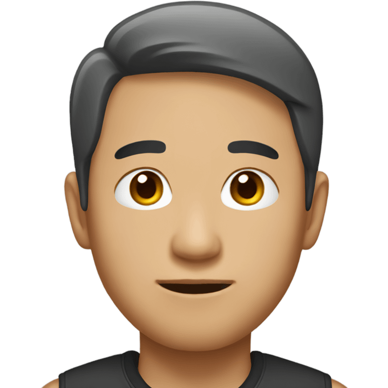 short asian man emoji