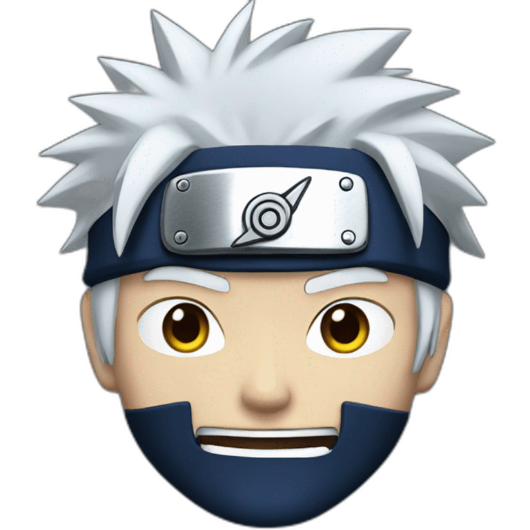 Kakashi from Naruto emoji