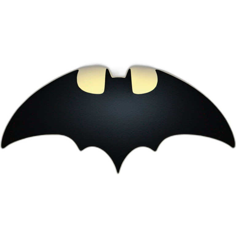 Batman logo emoji