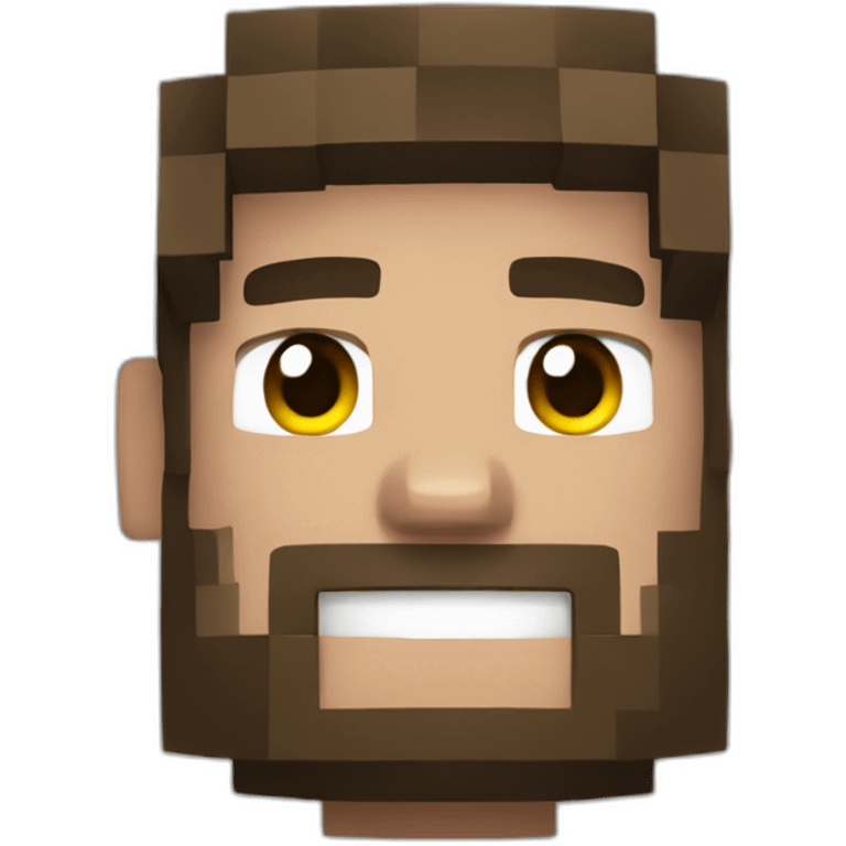 steve from minecraft emoji