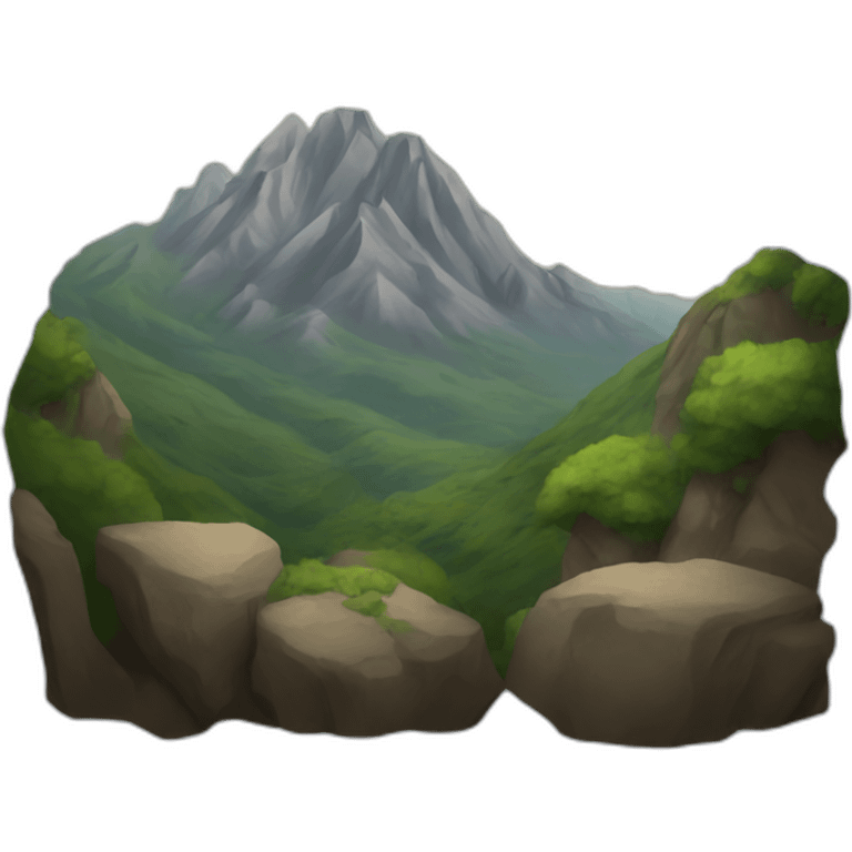 Montaña emoji