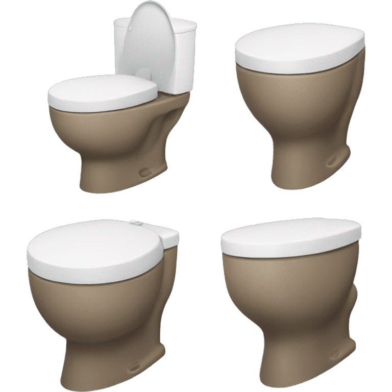 Skibidi toilet Griddy emoji