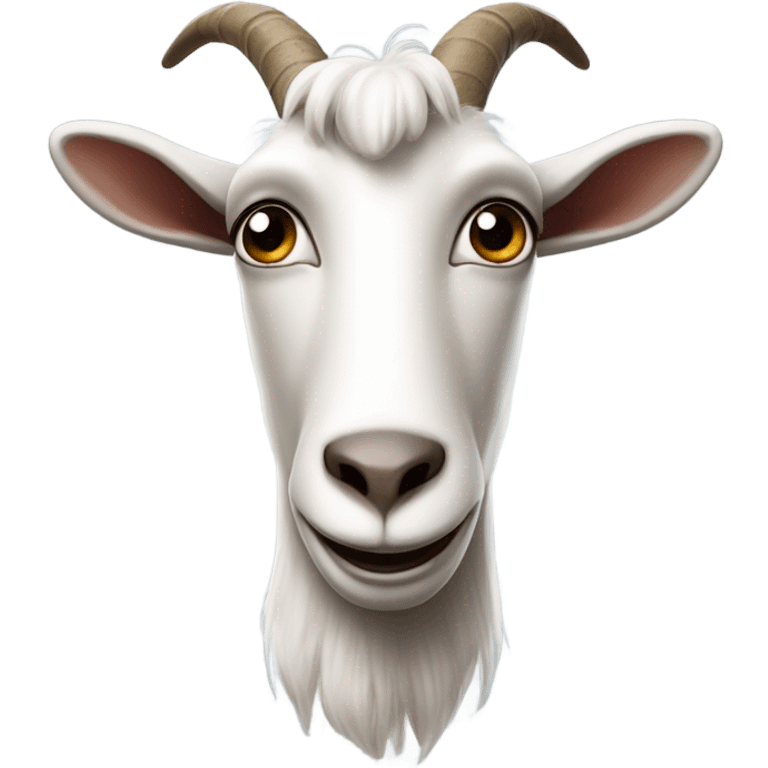 Goat weird funny ugle emoji