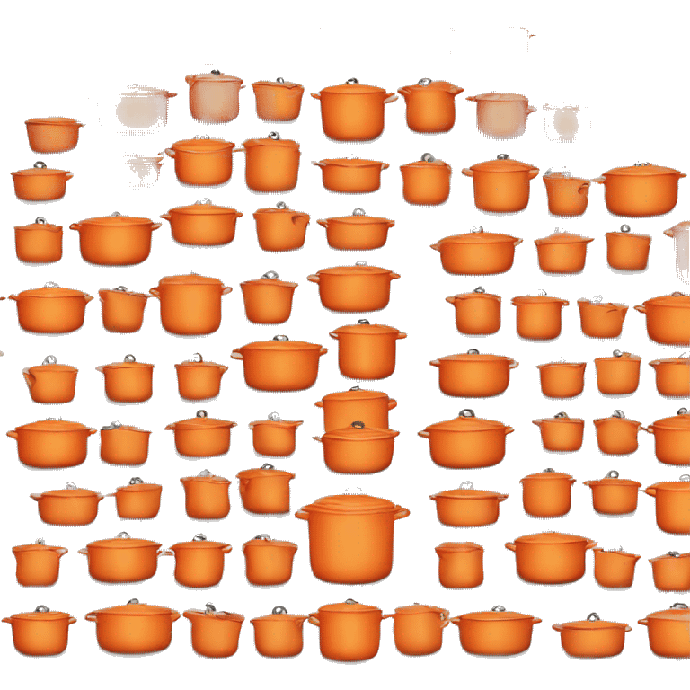 Creuset orange emoji