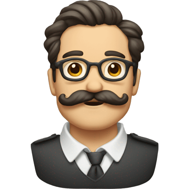 porco de bigode emoji