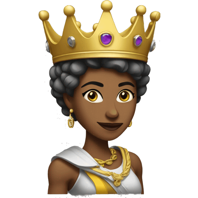 a Queen on  Crossfit emoji