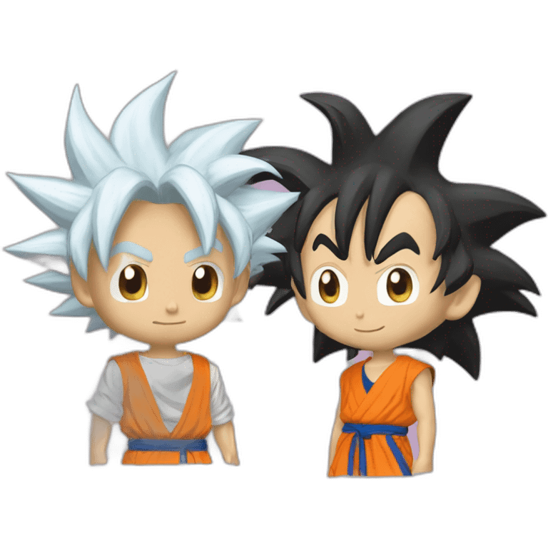 goku and muttenro master emoji