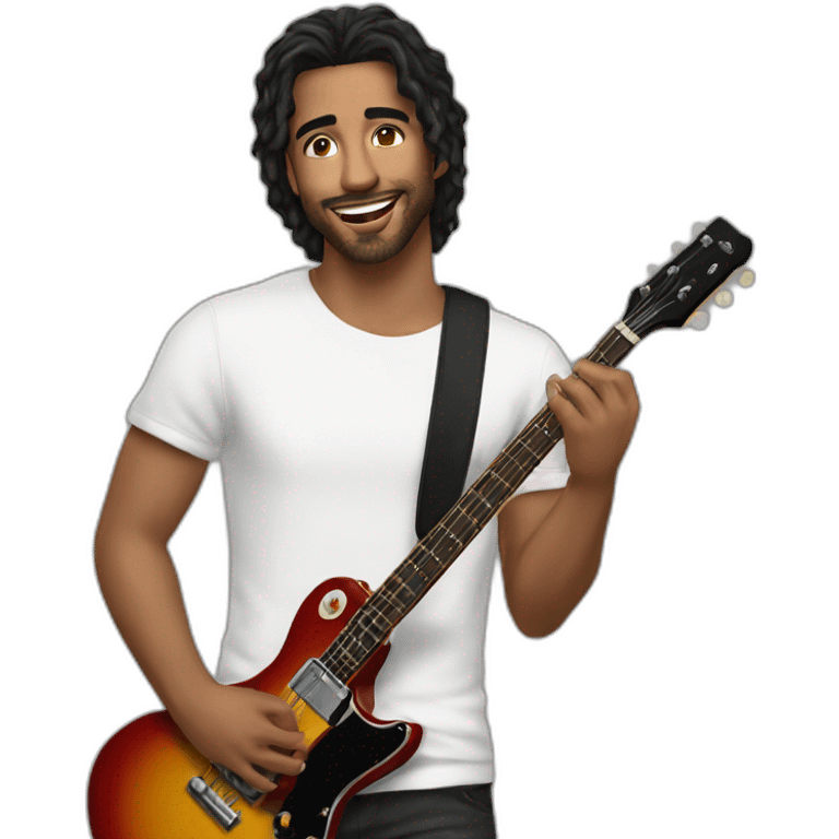 Amir chanteur en realiste emoji