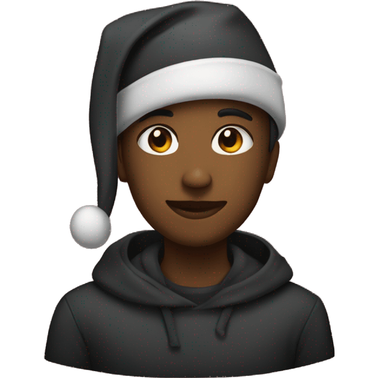 black Christmas gifts  emoji