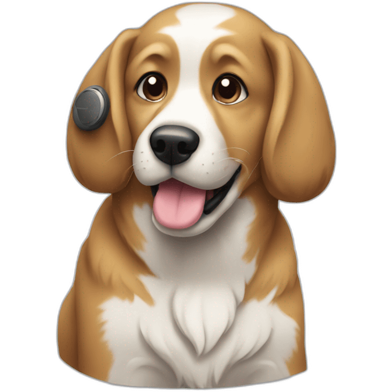 dog computer emoji