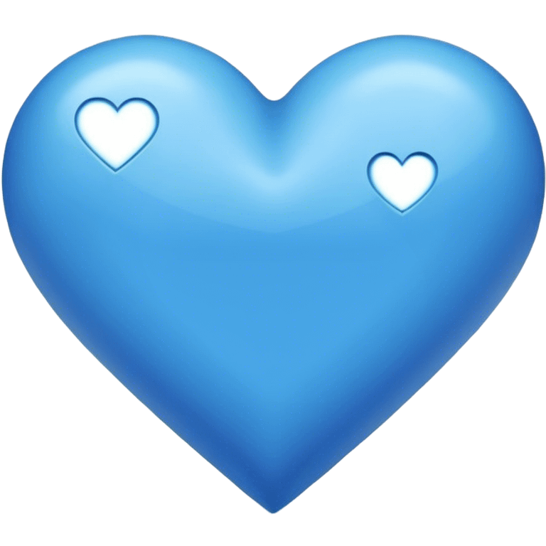 blue heart emoji