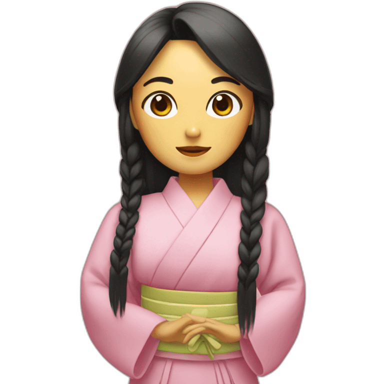 Chica japonesa emoji