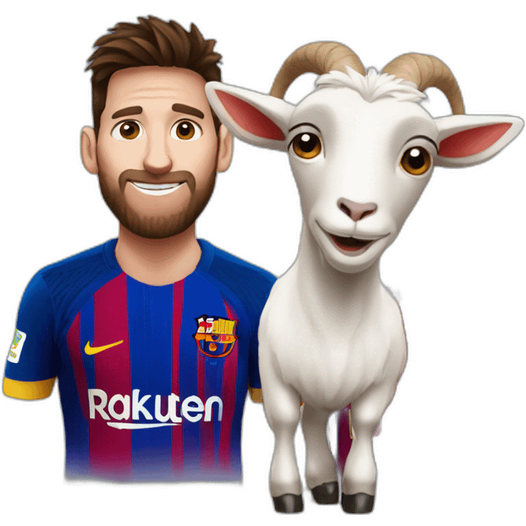 Messi goat emoji