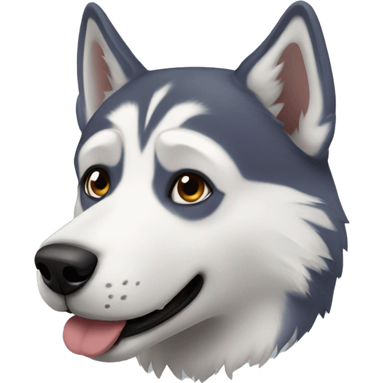 Husky emoji