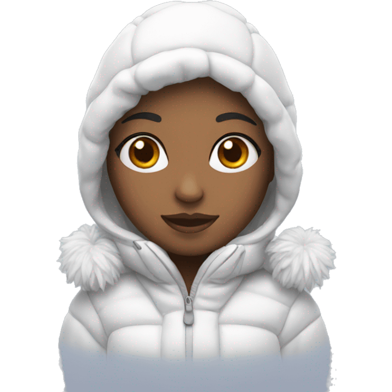 Snow girl emoji