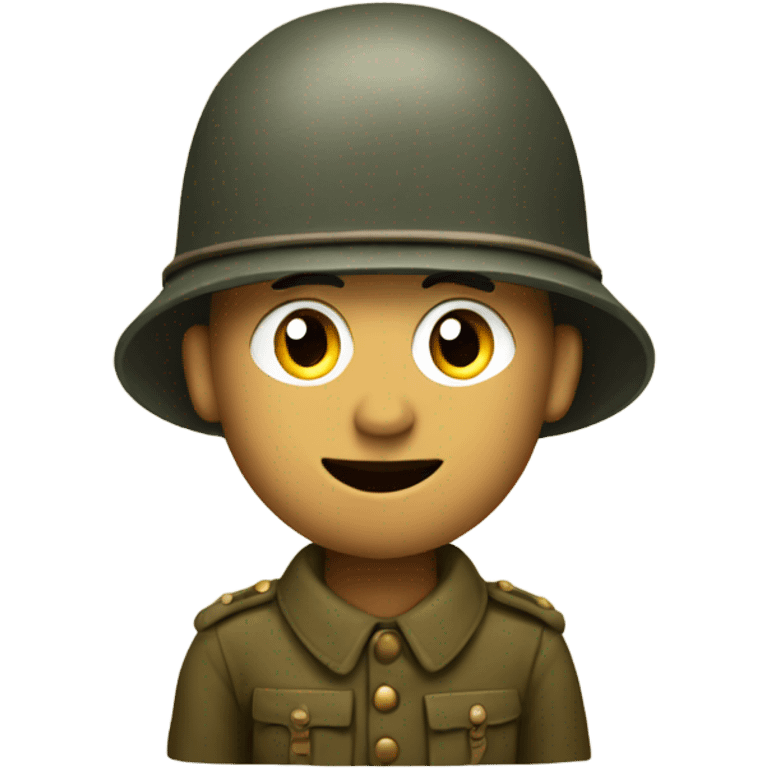 A ww1 soldier emoji