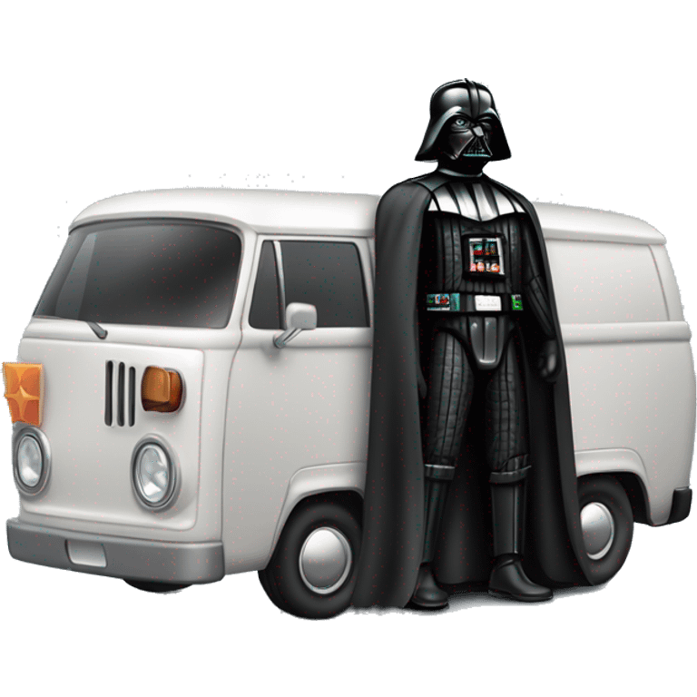 Real 3d Darth Vader’s and Scooby Doo’s mystery van emoji