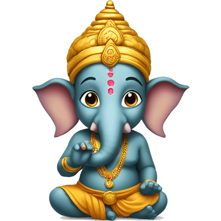 Kid Ganesh emoji