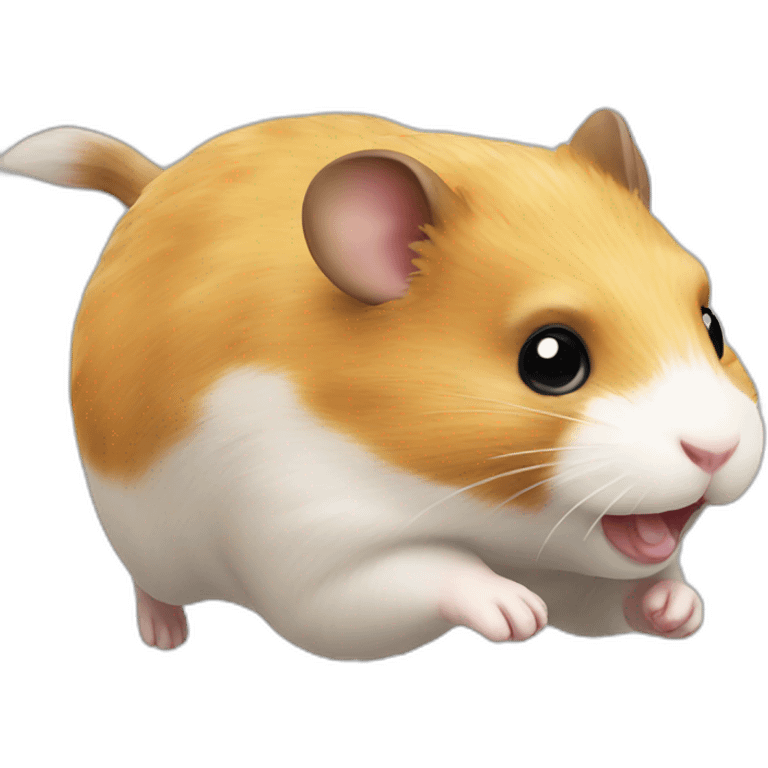 hamster running emoji