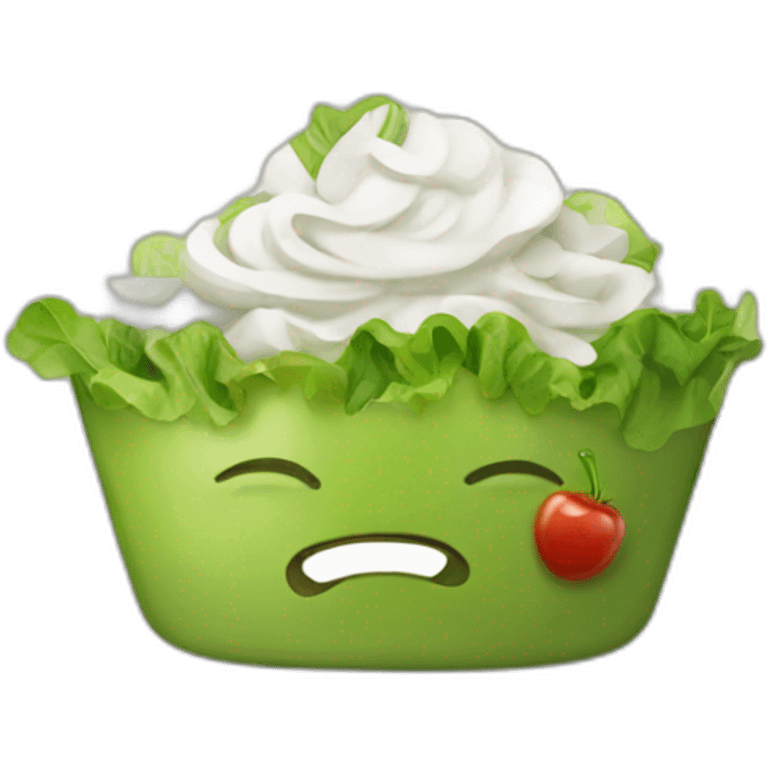 eat salads   emoji