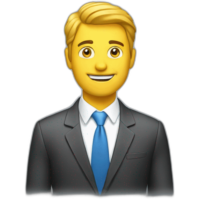 sales man emoji