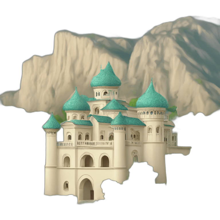 Khan palace in Bakhchisaray emoji