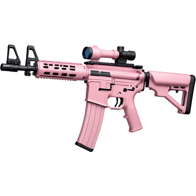 Ar-15 light pink emoji