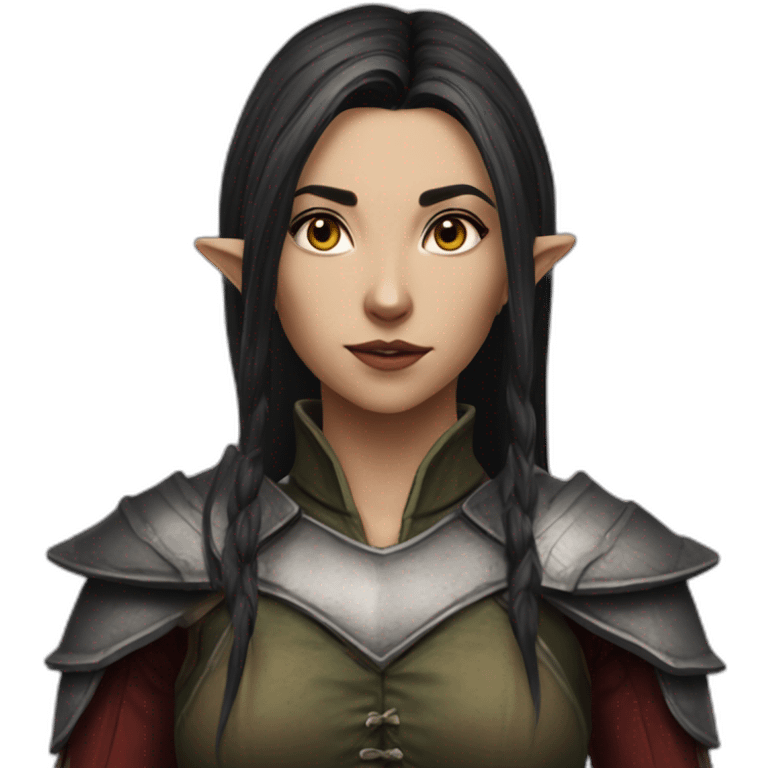 Female half-elf bars baldur's gate 3 emoji