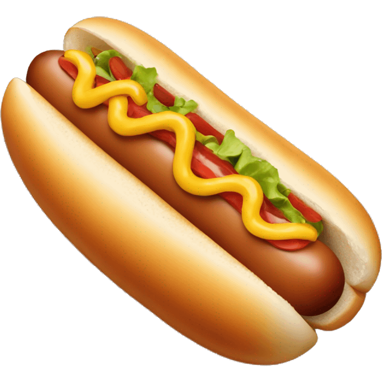 hot dog emoji