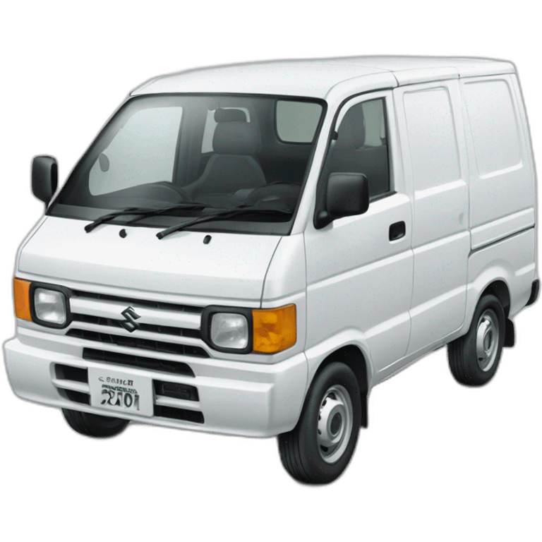 1991 suzuki carry white van emoji