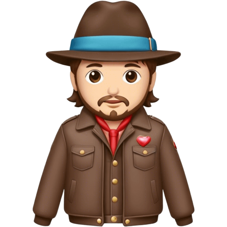 zucchero sugar fornaciari wearing a hat in a jacket emoji