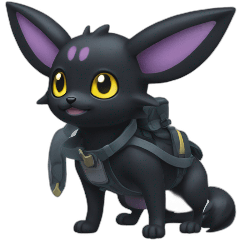 Umbreon Pokédex emoji